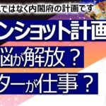 【日本人必見】内閣府「ムーンショット計画目標1」~2050年までに、人が身体、脳、空間、時間の制約から解放された社会を実現! 実現可能なのか? この目標設定は必要?【占い】(2021/2/23撮影)