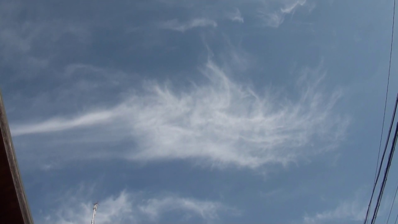 非常に珍しいケムトレイル　龍首雲・雲龍・鳳凰雲・妖精雲　Very rare Ryukubikumo, Yunlong, Phoenix cloud and fairy cloud
