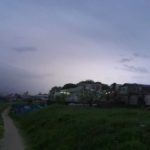 地震 光る雲  東日本大震災 the Japan earthquake