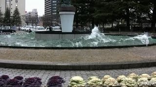 地震発生時 福島県庁