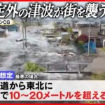 【いのちを守る新知識】巨大地震で「最大20m超」想定外の津波が街を襲うおそれも