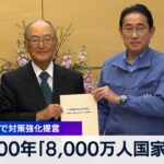 2100年「8,000万人国家」を 人口減少で対策強化提言【 WBS 】(2024年1月9日)