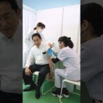 岸田総理が6回目の新型コロナワクチンを接種ー令和5年6月24日 #shorts