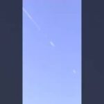 ケムトレイルじゃないよ 飛行機雲だよ #shorts