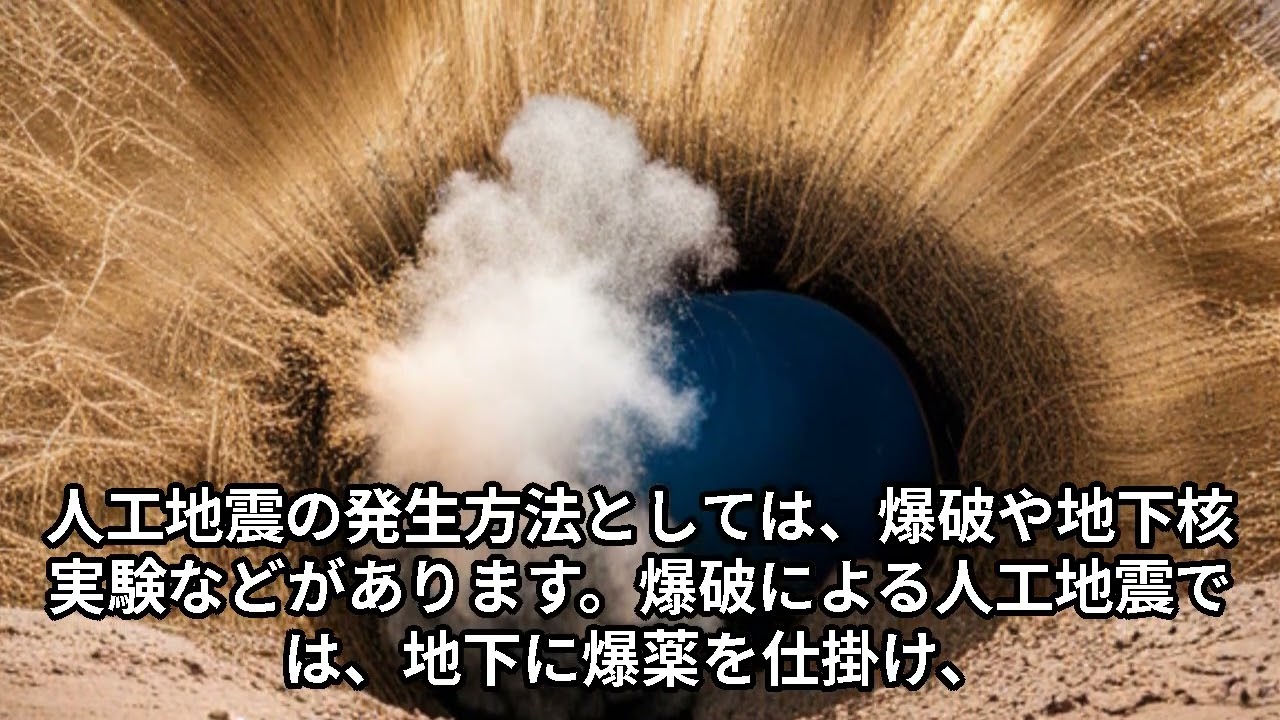 人工地震の謎に迫る!その仕組みと影響を徹底解説!